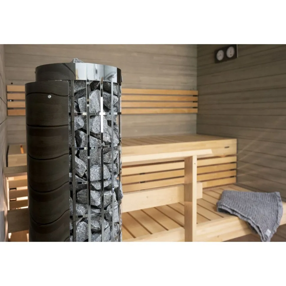Kiukaan suojaseinä Harvia Cilindro PC70/PC90 Black Steel