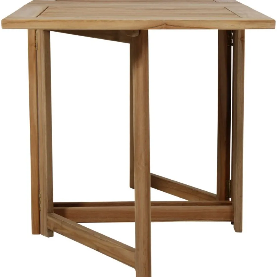 Klaffipöytä terassille Brafab Turin, 70cm, tiikki