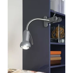 Klipsivalaisin Eglo Fabio 30 cm hopea