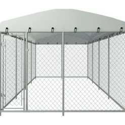 Koiratarha katoksella, 8x4x2m