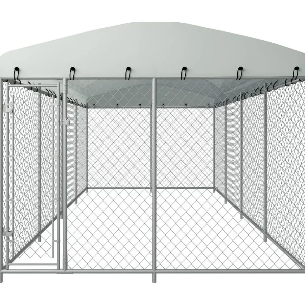 Koiratarha katoksella, 8x4x2m