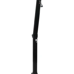 Kokoontaittuva aurinkovoimasuihku 214 cm musta 23 l