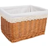Kori Home4You MAX-3 40x30xK24 cm, vaaleanruskea, pitsillä