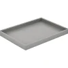 Koristetarjotin Eglo Living Cochrane, 33.5x24cm, harmaa