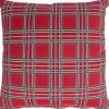 Koristetyyny Home4You HOLLY 45x45 cm, punainen neliö