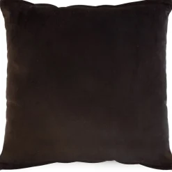 Koristetyyny sametti Home4You 2,45x45 cm, musta