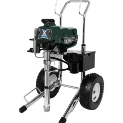 Korkeapainemaaliruisku kärryllä Dino-Power Pro T45 2800W 4.5l/min
