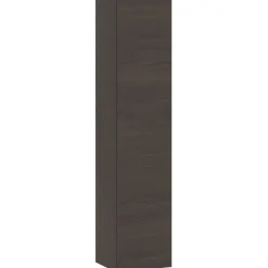 Korkea pyykkikaappi Temal, 182x38cm, hyllyllä ja koreilla, eri vaihtoehtoja