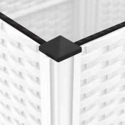 Korotettu kukkalaatikko, polypropeeni, eri kokoja ja värivaihtoehtoja