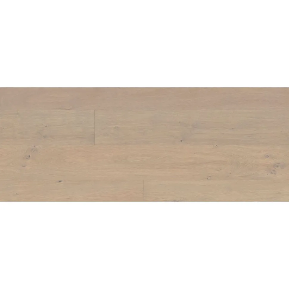 Kovetettu puulattia Bjelin Tammi Dalby 3.0 Powder White, mattalakattu, eri kokoja