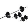 Käsi- ja levypainosarja, 30.5kg