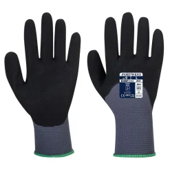 Käsineet Portwest A352 DermiFlex Ultra 12 paria/pkt harmaa/musta