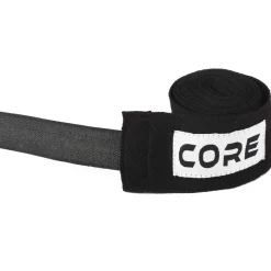 Käsiside nyrkkeilyyn Core 2,5 x 250 cm musta 2 kpl/pkt