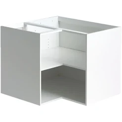 Kulmakaapin runko Ideal Keittiöt 710x900x900mm valkoinen