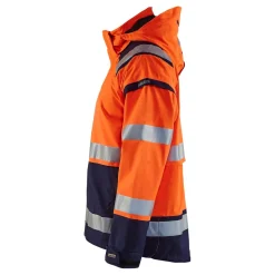 Kuoritakki Blåkläder 4987 Highvis huomio-oranssi/sininen