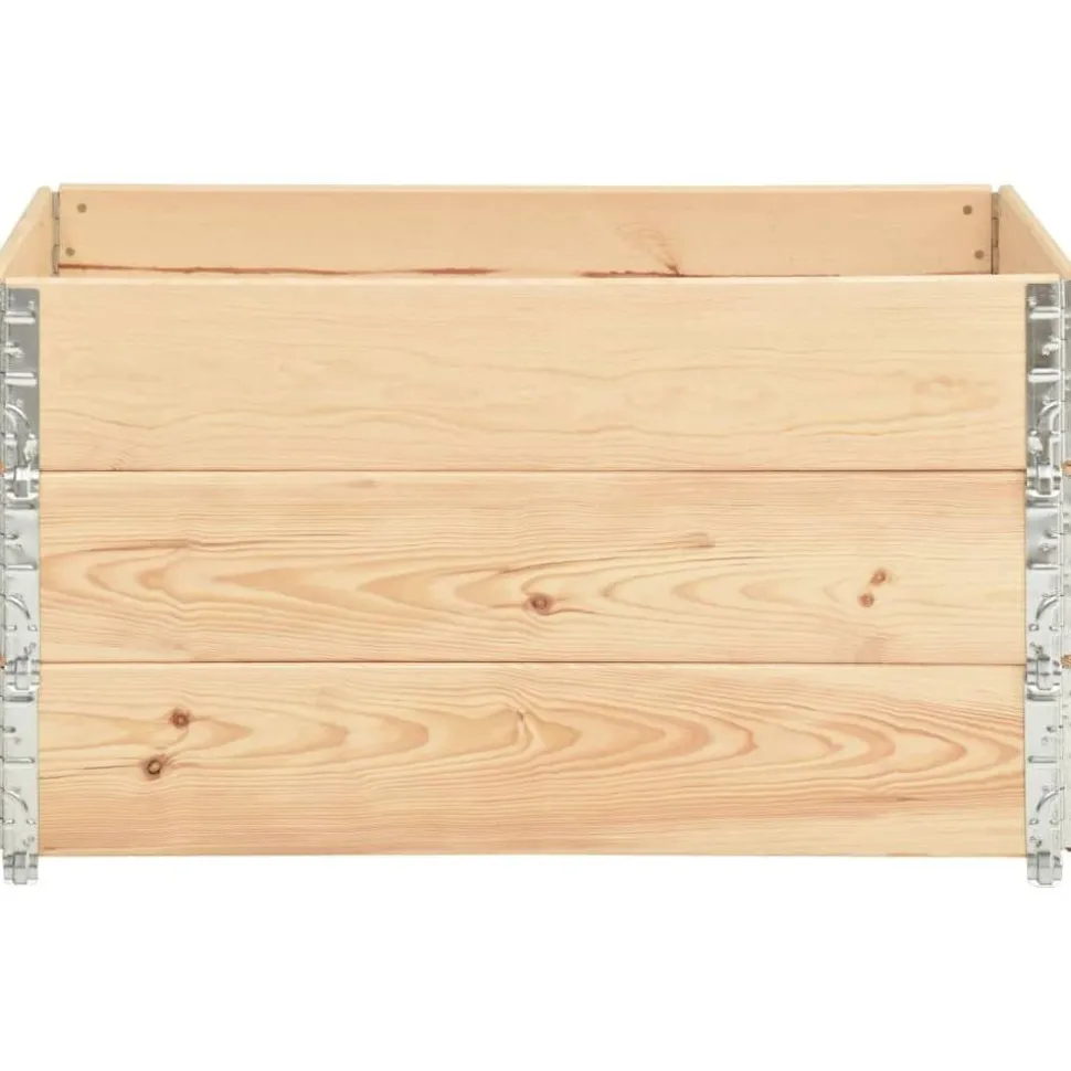 Kuormalavan reunukset 3 kpl 50x100 cm täysi mänty
