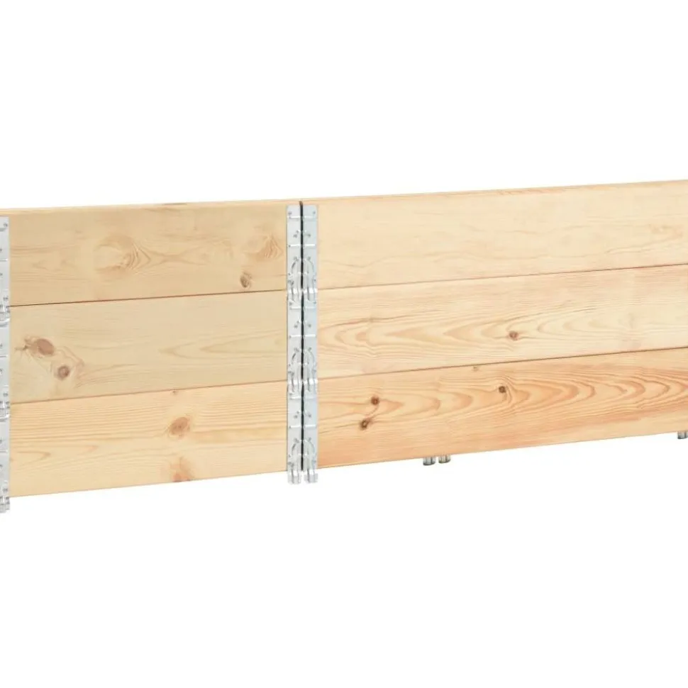 Kuormalavan reunukset 3 kpl 50x100 cm täysi mänty