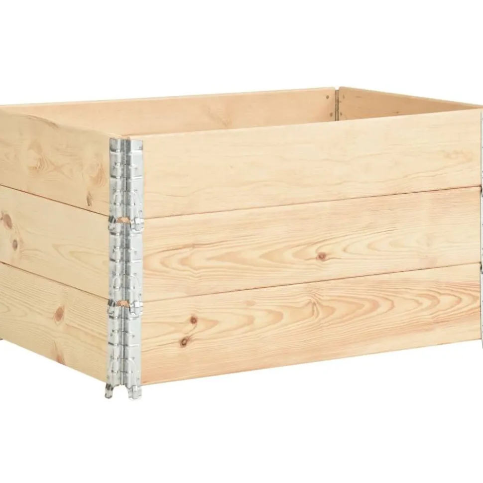 Kuormalavan reunukset 3 kpl 50x100 cm täysi mänty