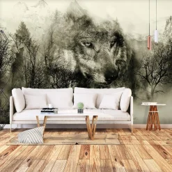 Kuvatapetti Artgeist Mountain Predator Beige eri kokoja