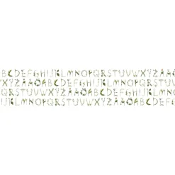 Kuvatapetti Rebel Walls Floral Alphabet non-woven mittatilaus