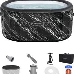 Kylmäallas Lay-Z-Spa Glacial Dip, 420l, musta