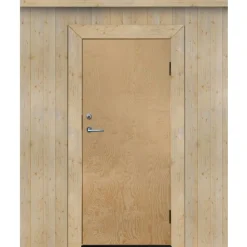 Kylmävaraston Jabo Ljusdal 100x210cm vasen, käsittelemätön sileä vaneri