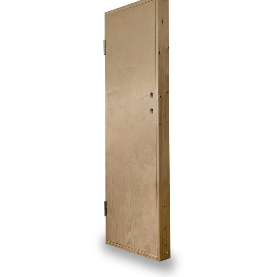 Kylmävaraston Jabo Ljusdal 100x210cm oikea, käsittelemätön sileä vaneri