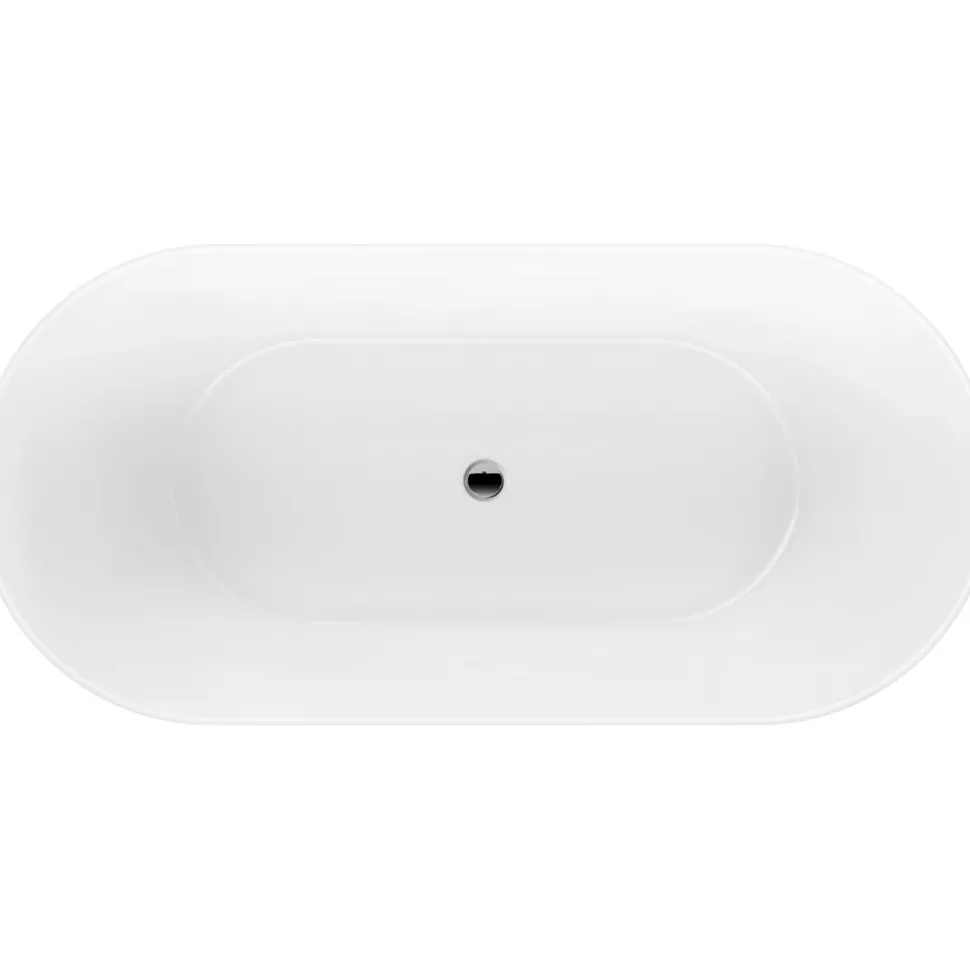 Kylpyamme Bathlife Soft 1600x750 mm valkoinen