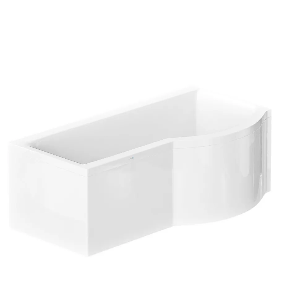 Kylpyamme Nordhem Solvik Nordurit 1500-1700x900x590mm eri kokoja valkoinen