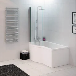 Kylpyamme Nordhem Solvik Nordurit 1500-1700x900x590mm eri kokoja valkoinen