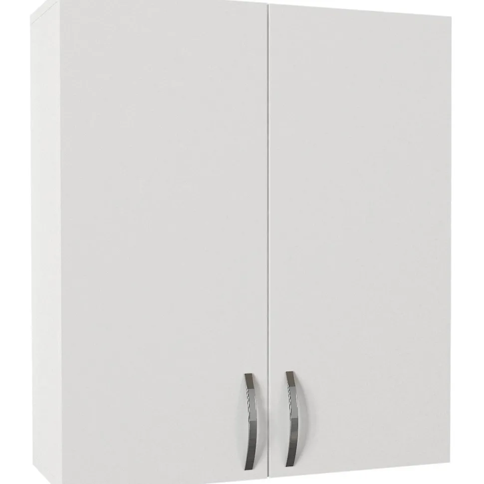 Kylpyhuoneen kaappi Linento Furniture Benito, 70x80cm, valkoinen
