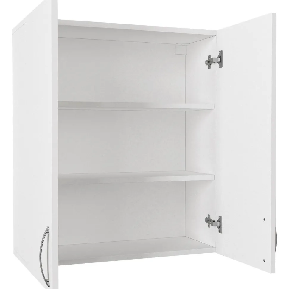 Kylpyhuoneen kaappi Linento Furniture Benito, 70x80cm, valkoinen