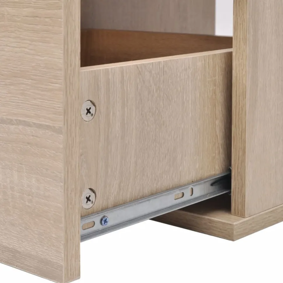 Kylpyhuoneen kaluste- ja allassarja 7 osaa beige