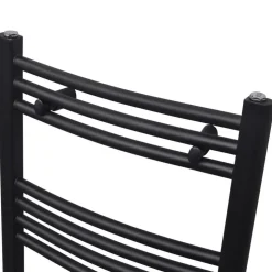 Kylpyhuoneen keskuslämmitys pyyheteline kaareva 500x1160 mm