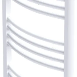 Kylpyhuoneen keskuslämmitys pyyheteline kaareva 500 x 764 mm