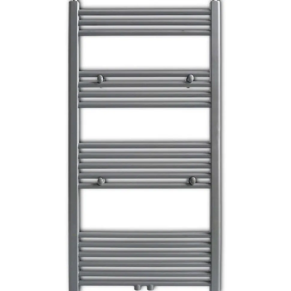 Kylpyhuoneen keskuslämmitys pyyheteline suora 600x1160 mm