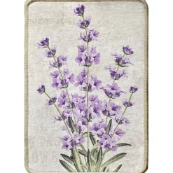 Kylpyhuonematto Linento Lavender, 40x60cm, liila