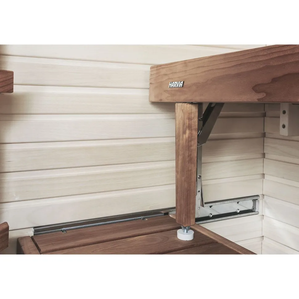 Kylpyhuonesauna Harvia SmartFold 2.0, 280x120x120cm, eri vaihtoehtoja
