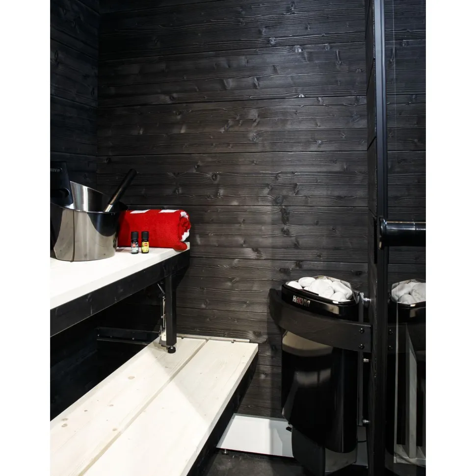 Kylpyhuonesauna Harvia SmartFold 2.0, 280x120x120cm, eri vaihtoehtoja