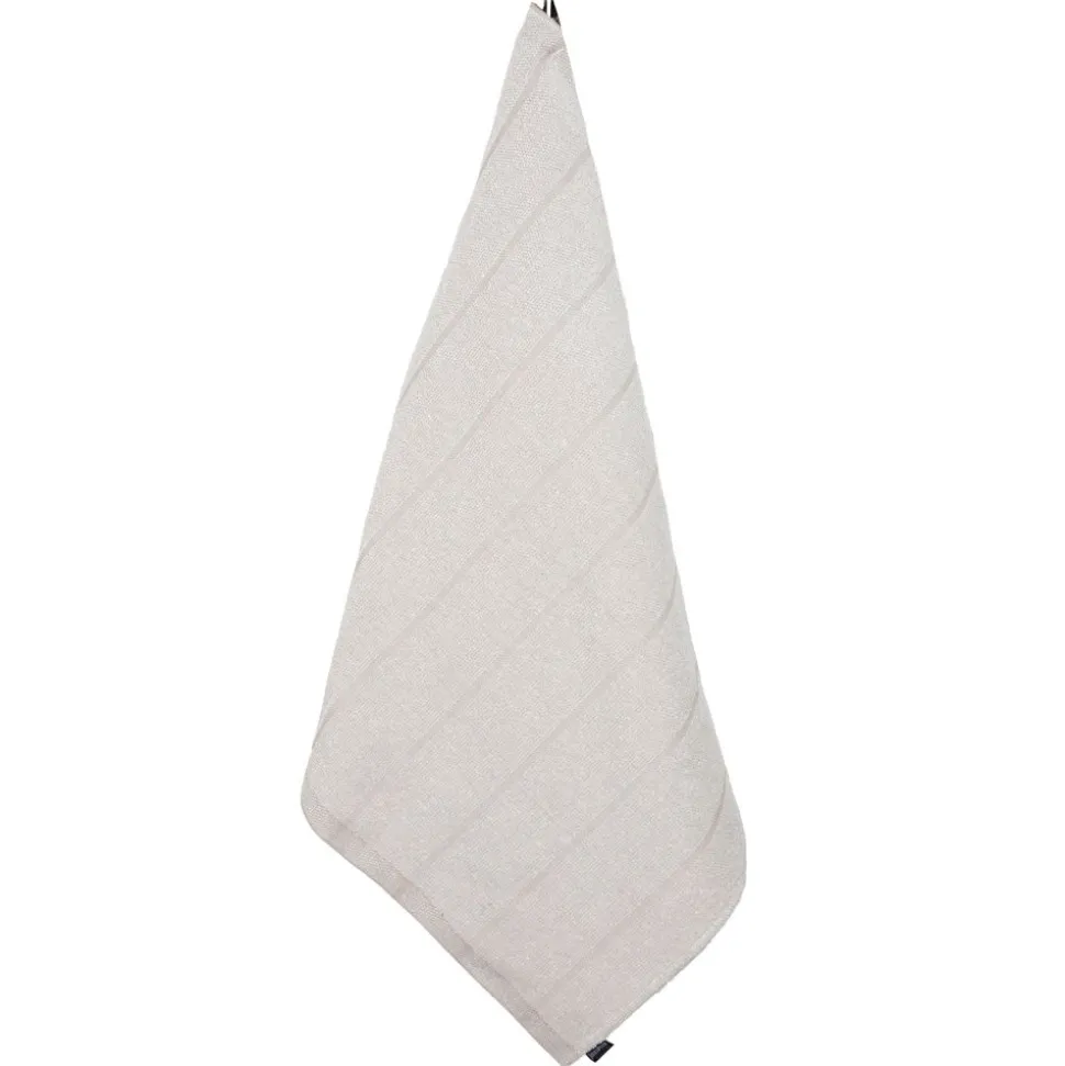 Kylpypyyhe Jokipiin Pellava laituri 75x150 valkoinen/beige
