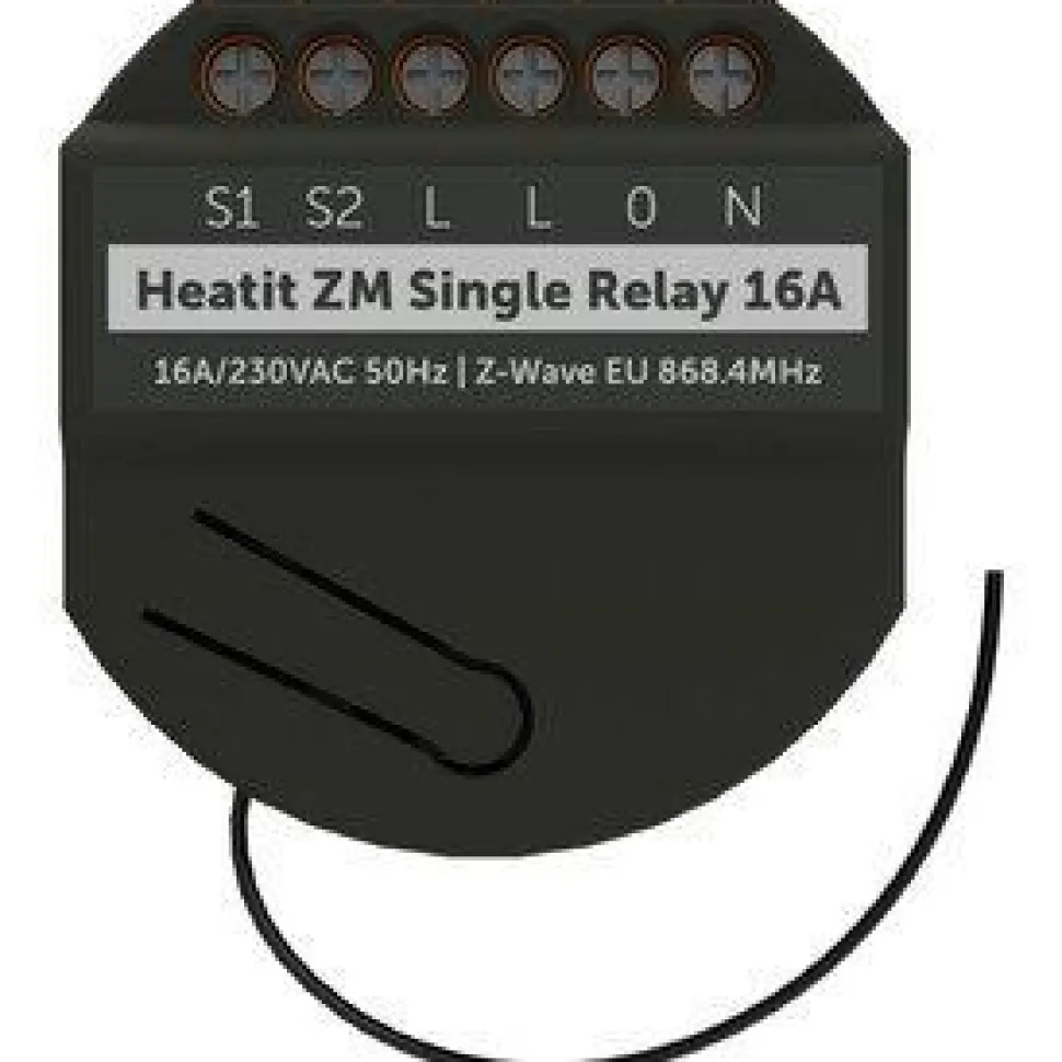 Kytkentärele Heatit Z-Wave ZM Single Relay 16A
