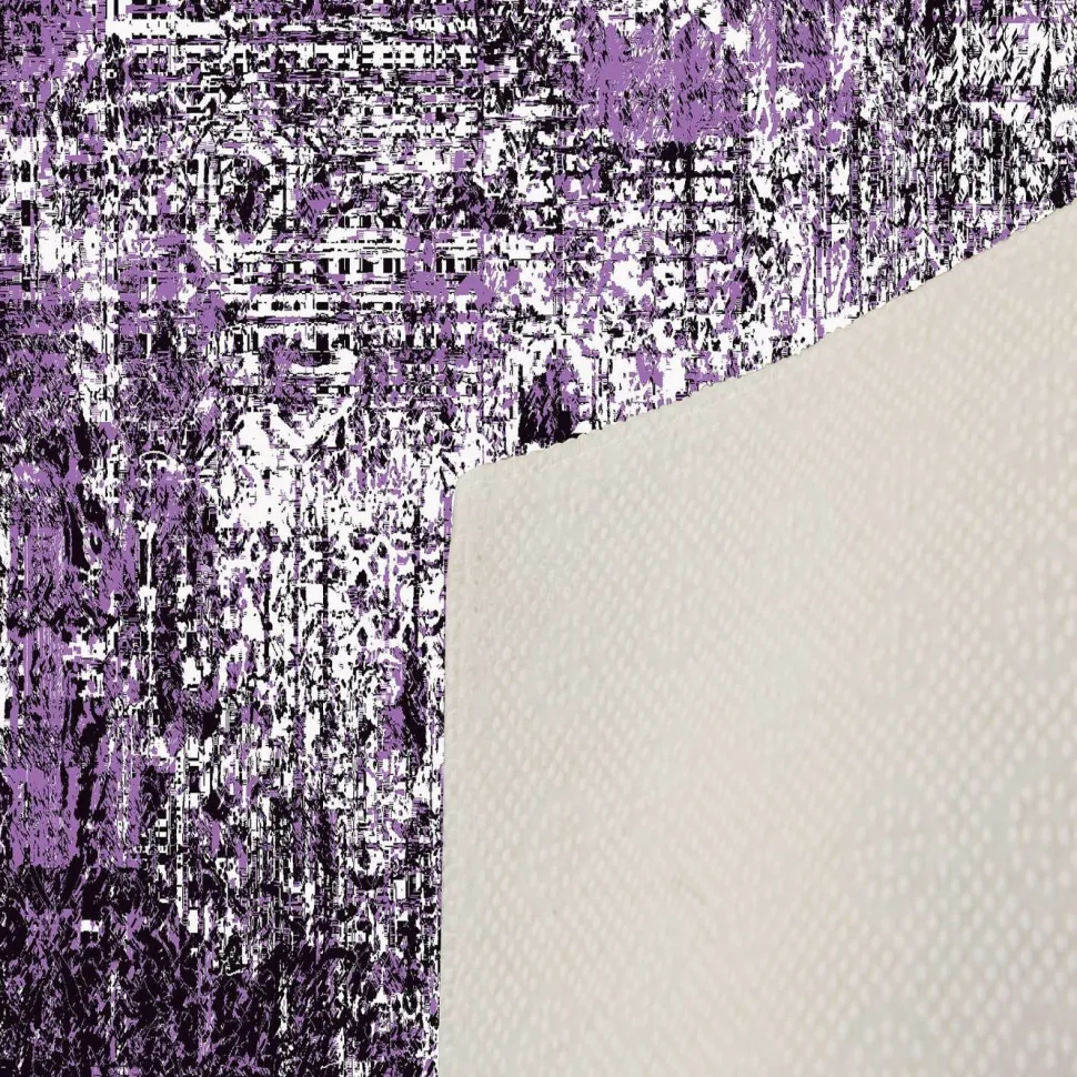 Käytävämatto Linento EXFAB285, 80x200cm, violetti