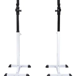 Kyykkyteline levytanko- ja käsipainosarjalla, 60.5kg
