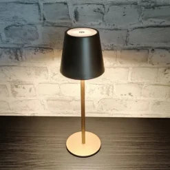 Ladattava LED-pöytävalaisin LED Energie Praha, 3CCT, himmennettävä