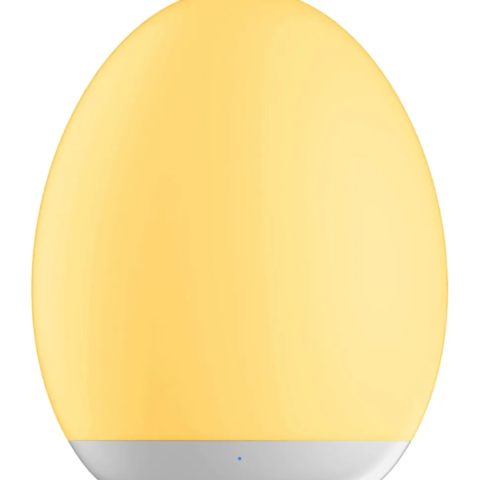 Ladattava LED-pöytävalaisin Star Trading Oval Ø92x110 mm valkoinen
