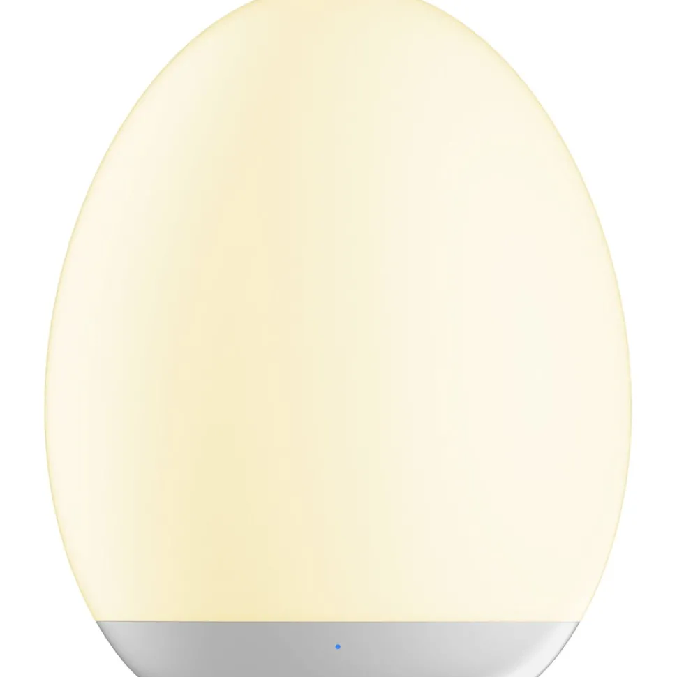 Ladattava LED-pöytävalaisin Star Trading Oval Ø92x110 mm valkoinen