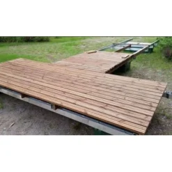 Laiturin runko Kikka T-malli + jatkosilta, 7,2 m