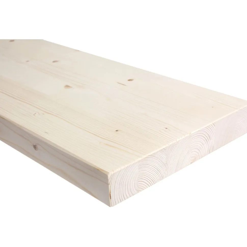 Lankkulaude Wicco SHP 45x265x2385mm kuusi 6-ply