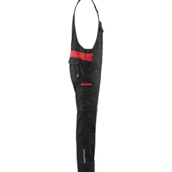 Lappuhaalari Blåkläder 2644 Stretch musta/punainen