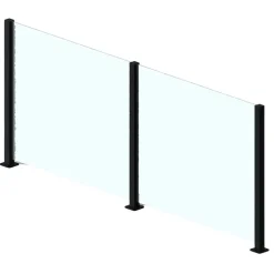 Lasielementti Green Land Patio 100x100 cm eri värejä